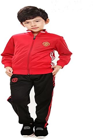 Men, Women, Kid Youth Manchester United Track suit Jacket Coat 2016/17 Season Color Red/Blue/Black by HonestBizT ... (Youth Red, Youth 28)