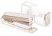 Desk Swag Acrylic Gold Stapler and Tape Dispenser Set: Modern High End Luxury Desk Accessories Set - Tape and Stapler