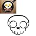 Egg Mold Non-stick Silicone Novelty Skull Egg Mould Pancake Mold Ring Cooking Breakfast Tools