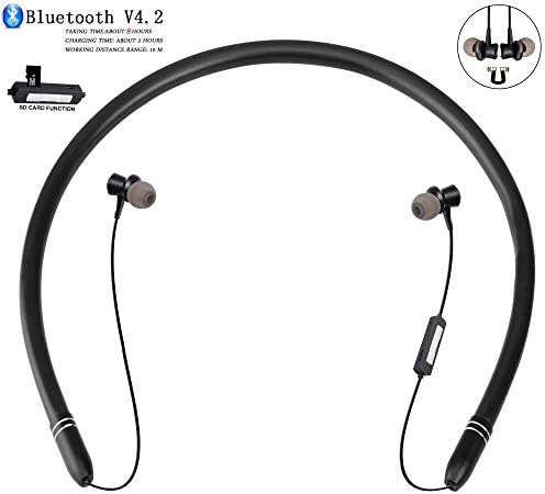Stealkart Redmi Mi Note 5 Pro, Redmi 6 Pro, 6A, Redmi Y2, Mi A2, Redmi 5, Redmi 4, Mi A1, Y2, Mi Note 7 Pro Wireless Bluetooth Headphones, Headset with Mic & Volume Button Earphone for Mi Note 5 Pro