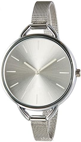 WYDO Women and girls A06 silver mesh belt fashion jewelry bracelet watch