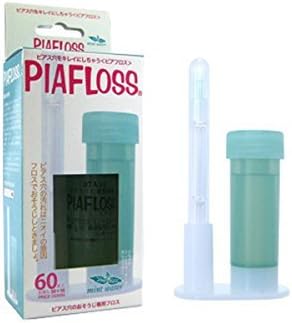 PIAFLOSS - Piercing Aftercare/Eliminate Dust & Bad Smell from Your Piercing Holes/Refreshing Mint