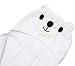 MICHLEY Animal Face Hooded Baby Towel Cotton Bathrobe for Boys Girls 0-6 Year