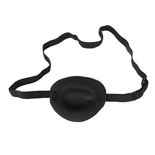 WINOMO Pirate Skull Crossbone Children Kids Eye Patch Eye Mask for Lazy Eye (Black)