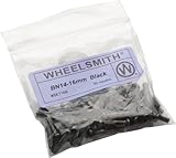 Wheelsmith 2.0 x 16mm Black Brass Nipples, Bag of 50