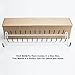 Huji Wall Mount Tie and Belt Rack Organizer, White (1 Pack)