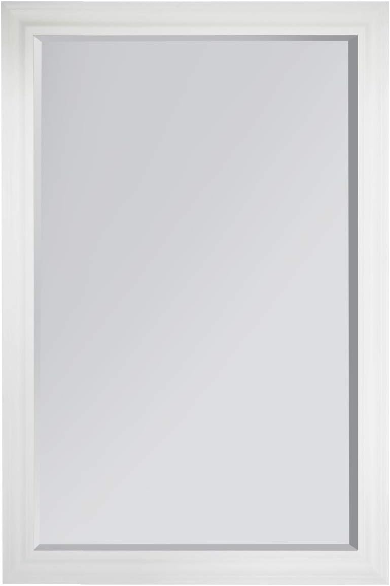 Mirror Extra Large White Modern Big Leaner Wall New 5Ft7 X 3Ft7 169cm X 108cm