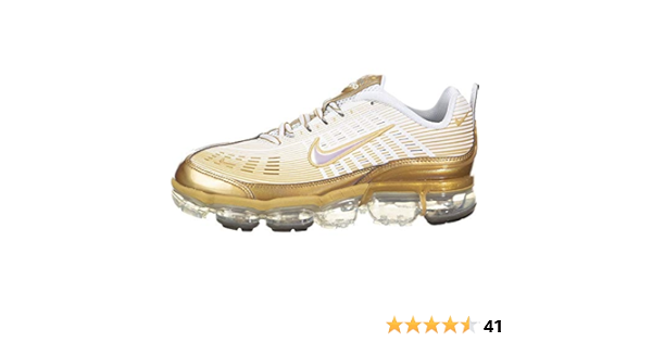 Nike Air Vapormax 360 - Zapatillas de correr para hombre, Dorado (Blanco/ Dorado metálico-negro-reflejo plateado), 41.5 EU : Amazon.es: Zapatos y  complementos