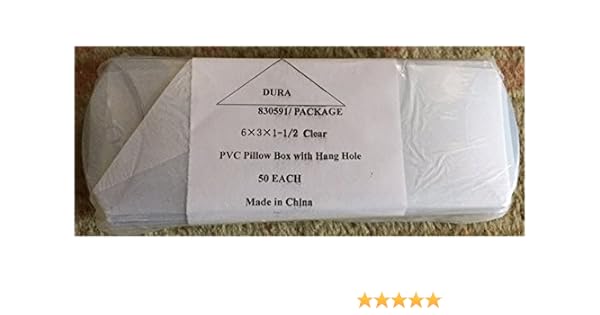 Amazon Com 50 Pcs 6 1 4 X 3 X 1 3 16 Pillow Box Display W Round