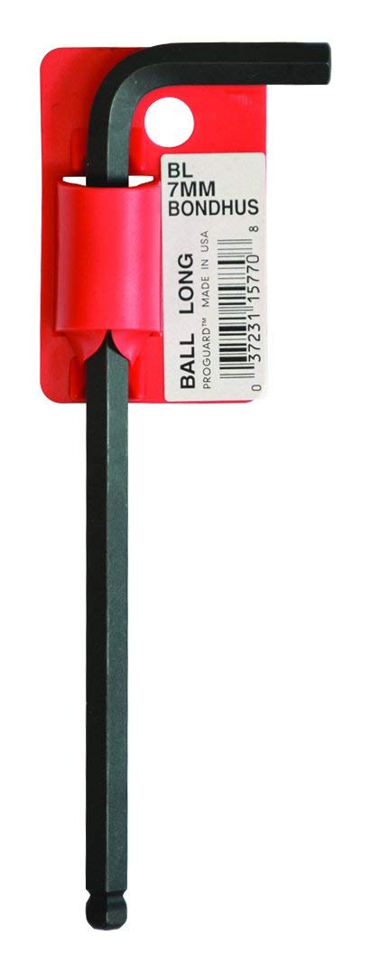 Bondhus Starrett 15786 BL17 Barcoded Ballwrench 17mm, Red