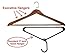 Extra Wide Bamboo Clothing Hangers (Set of 10) They are 22.8
