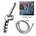 camaTech Bathroom Handheld 59inch Shower Hose with Enema Showerhead Vaginal and Anal Cleaning Kit Colonic Douche System Cleaner