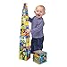 Melissa & Doug Deluxe 10-Piece Alphabet Nesting and Stacking Blocks