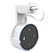 Echo Dot Wall Mount Hanger Stand for Dot 2nd Generation Case Hardware Brackets Hanger Stand Holder Compact Plug in Kitchens Bathroom (White) primary