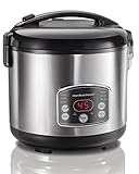 Hamilton Beach Rice & Hot Cereal Cooker, 10-Cups uncooked resulting in 20-Cups (Cooked), 37541 (Kitchen)