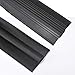 BOWSEN Garage Door Bottom Seals Weatherproof Weatherstrip Threshold Buffering Sealing EPDM Rubber Weather Resistance Gasket Black 5/16 Inch T-End, 20FT Long