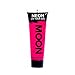 Moon Glow - Blacklight Neon UV Hair Gel - 0.67oz Intense Pink – Temporary wash out hair color - Spike and Glow!