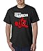 New Way 770 - Unisex T-Shirt Finding Francis Deadpool Nemo Parody Large Black