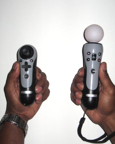 Snakebyte PS3 MOVE NAV-CON Navigation Controller, Black (SB00146) - Thumbnail 2
