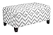 Dorel Living Chevron Storage Ottoman