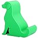 Z PLINRISE Puppy Desk Phone Stand Dog Shape Smartphone Holder for Free You Hands (Green)