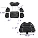InkBed New Pantented Package Client Tattoo Massage Bed & Artist Ergonomic InkStool Back Support Chair Studio Equipment