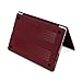 LENTION Hard Case for MacBook Pro (Retina, 13-inch, Late 2012 to Early 2015) - Model A1425 and A1502, with Keyboard Cover and Port Plugs, Matte Finish Case with Rubber Feet (Wine Red)