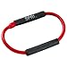 SPRI Xering Resistance Band Exercise Cord, Red, Medium