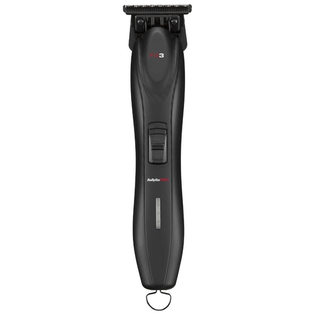 Babyliss Pro 4Rtist FX3 Cordless Finishing Trimmer Rechargeable - Matte Black Carbon 0.01mm Titanium Blade