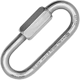Kong Oval Quick Link Stainless Steel 316 Size 10 | Stainless
