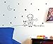 Sunshine Homes Wall Sticker Decal The Little prince Kids Bedroom Nursery Daycare and Kindergarten Mural Home Decor DIY Self adhesive Removable