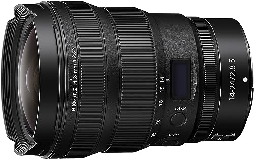 Nikon JMA711DA Nikkor Z, Mirrorless Camera Lens, Black, 14-24 mm f/2.8 S