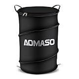 Aomaso Portable Trash Can, Pop-up Recycle Container for Car, Home and Garden