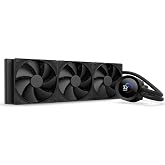 NZXT Kraken Plus 360-360mm AIO CPU Cooler, LCD - Black | 360mm AIO with customizable LCD and Turbine pump for improved therma