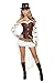 Roma Costume Women's 7 Piece Sexy Steampunk Babe