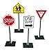 Angeles Traffic Signs for Kids Outdoor Play Supplies for Bikes and Trikes (29