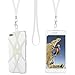 Gear Beast Universal Web Cell Phone Lanyard Compatible with iPhone, Galaxy & Most Smartphones Includes Phone Case Holder, Shoelace Neck Strap