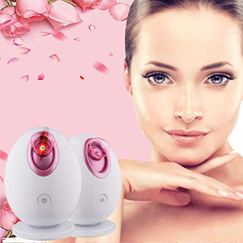 Facial Steamer, AnGeer Nano Ionic Professional Face Steamer for Sauna Spa Home Portable Steaming Device Humidifier Sprayer for Women Men Moisturizing Skin Clear Blackheads Acne Facial Hydration - Thumbnail 7