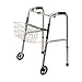 DMI Snap-On Walker Basket - Rust-Resistant Coating, White
