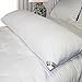 Kathy Ireland Home Essentials 233 Thread Count Cotton Down Alternative Body Pillow, White