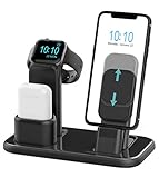Beacoo Upgraded 3 in 1 Charging Stand for iWatch Series 5/4/3/2/1, Charging Station Dock Compatible with Airpods iPhone 11/11pro/max/Xs/X Max/XR/X/8/8Plus/7 /6S /9.7 inches iPad(No Charger & Cables)