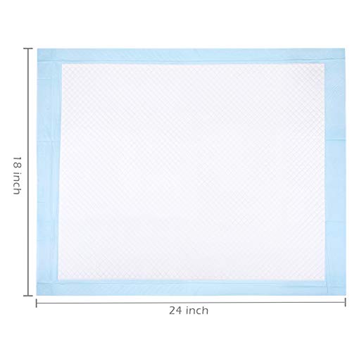 Small Disposable Bed Pads,(18" x 24",30Pads) Leak-Proof Breathable Incontinence Bed Pads for Children and Pets,High Absorbency Bed Pads for Incontinence Disposable