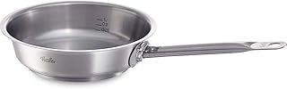 Fissler original-profi collection / Edelstahl-Pfanne (Ø 24 cm), unbeschichtete Stielpfanne, Schmorpfanne, mit Innen-Skala, ideal zum krossen Braten, alle Herdarten - auch Induktion