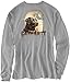 Carhartt Men's Maddock Graphic Dog and Field Long Sleeve Pocket T-Shirt