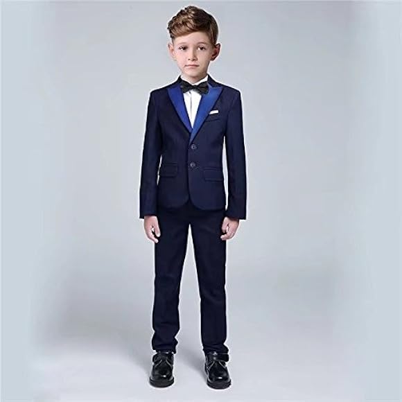 Amazon ノーブランド品 卒業式 スーツ 入学式 スーツ フォーマルスーツ 卒業式服 キッズ 女の子 男の子 学生 英国タイプ 4点セット あんず色 双子 ウール 入学 入園スーツ 高校生スーツ 制服 卒業式 卒園式 フォーマルスーツ 中学生 高校生 大学生 大きいサイズ