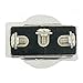 ESUPPORT Car Silver Contact Heavy Duty 20A 125V SPDT 3P ON/Off/ON Rocker Toggle Switch Metal Copper Terminal Waterproof Boot Cap 12mm Pack of 3