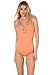 Becca by Rebecca Virtue Women's Color Code One Piece Plunge Swimsuit