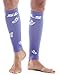SLS3 Calf Compression Sleeves for Legs - Shin Splints Leg Compression Socks for Women - Calf Guard for Running Cycling