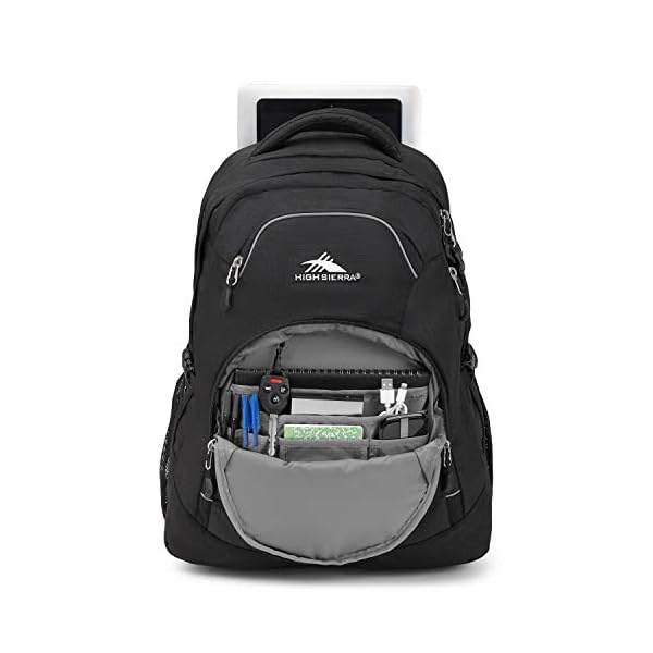 High Sierra Access 2.0 Laptop Backpack, Black, One Size travelsaffar