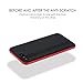 iPhone 7 Plus case iPhone 8 Plus Case Epeolatry Soft Flexible TPU Protective Case with Hard Bumper Frame Shock Proof Scratch Resistant for iPhone 7 Plus/iPhone 8 Plus(Red)